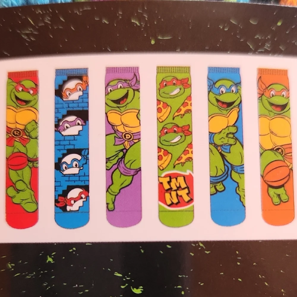 Teenage Mutant Ninja Turtles Sock Set NWT